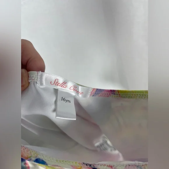 Stella Cove heat wave one piece swimsuit size 16yrs NWOT - Picture 3 of 7